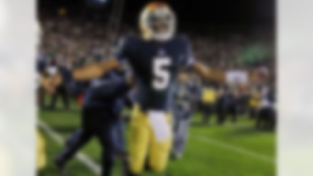 Why you should know about him: He's the starting quarterback at Notre Dame (remember reading about Tommy Rees last season -- and Golson is miles better than Rees), which means you likely will get tired of hearing about him. Still, his back story is interesting. He was the Irish's starting quarterback in 2012, when they reached the national title game, but he was suspended last season for academic reasons. He is back and gives Notre Dame's offense a quarterback who can run -- an element the Irish sorely missed last season.