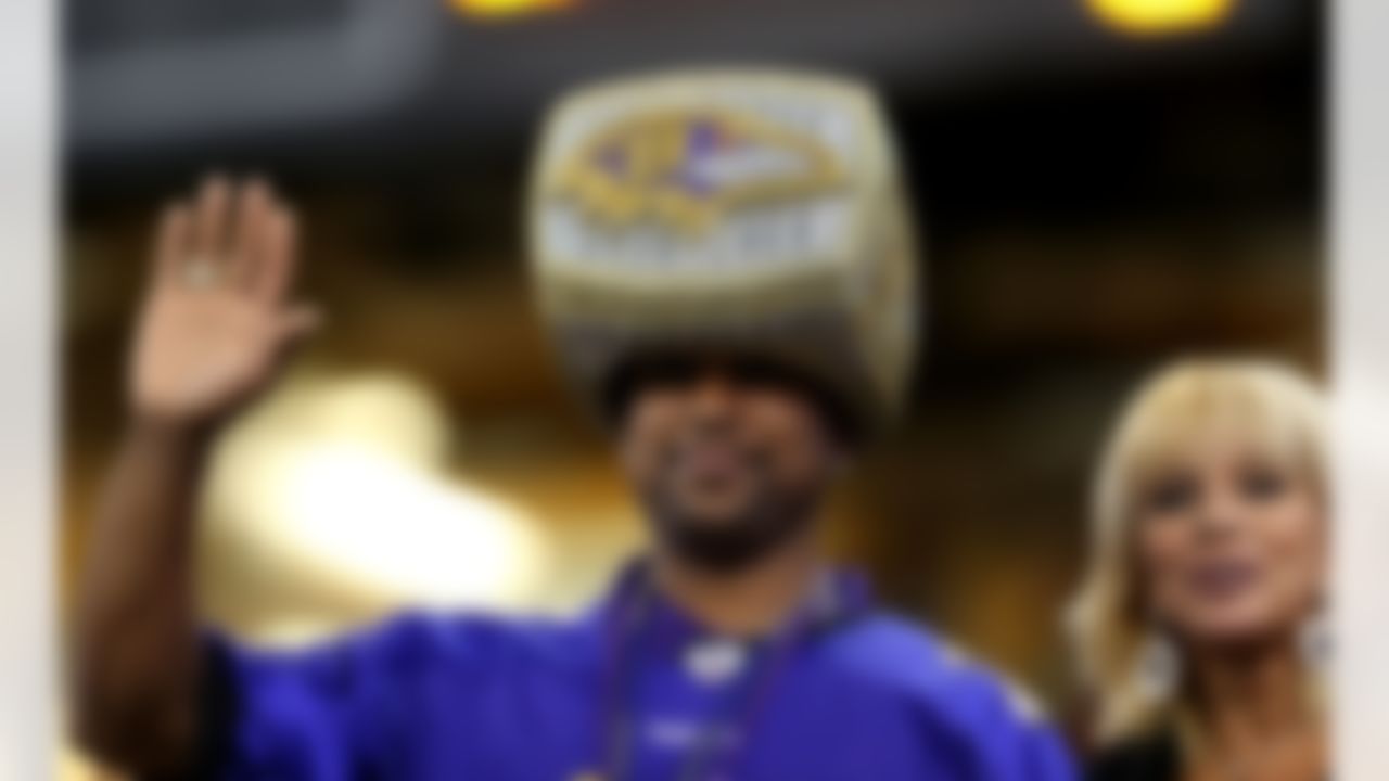A fan watches during the Super Bowl XLVII Media Day at the Superdome on Tuesday, January 29, 2013 in New Orleans, LA. (Ben Liebenberg/NFL)