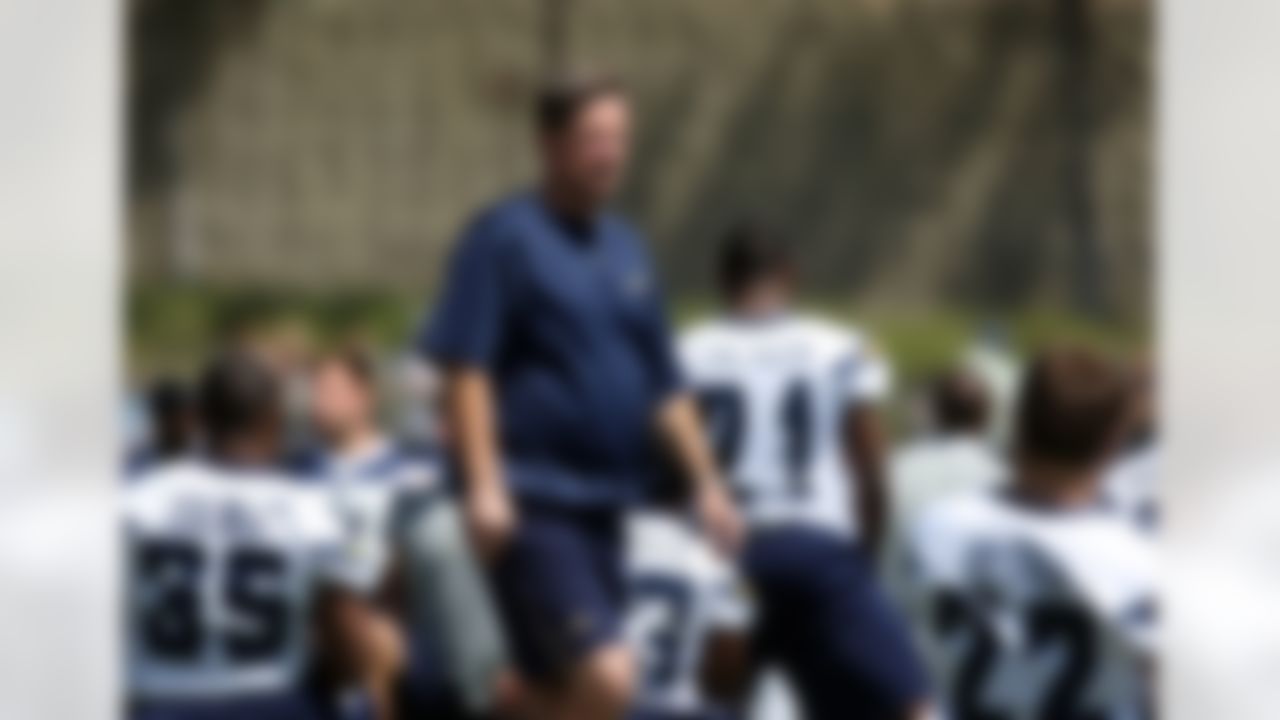 SAN DIEGO - MAY 03: Head Coach Norv Turner of the San Diego Chargers looks on during the Chargers Mini-Camp on May 3, 2008 at the Chargers Practice Facility in San Diego, California. (Photo by Donald Miralle/Getty Images)