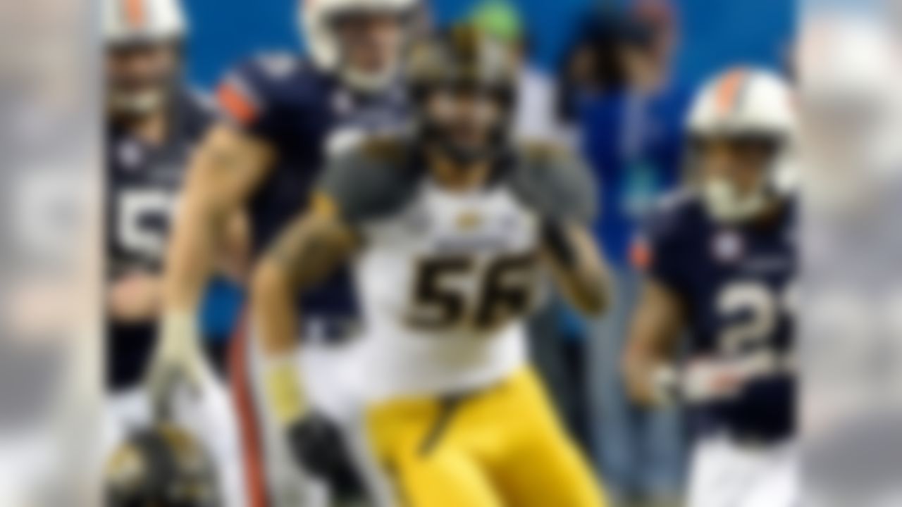 Particulars: 6-3, 245, junior
Buzz: Mizzou is looking to replace two starting defensive ends (Kony Ealy and Michael Sam) who were NFL draft picks, but going by sheer athleticism, Ray will be up to the task. Ray had 4.5 sacks in a reserve role last season and sealed Mizzou's win over Oklahoma State in the Cotton Bowl with a fourth-quarter TD on a fumble return. Fours are wild with Ray: He is said to run a 4.44 in the 40, has a vertical jump of 42 inches and bench-presses 430 pounds.