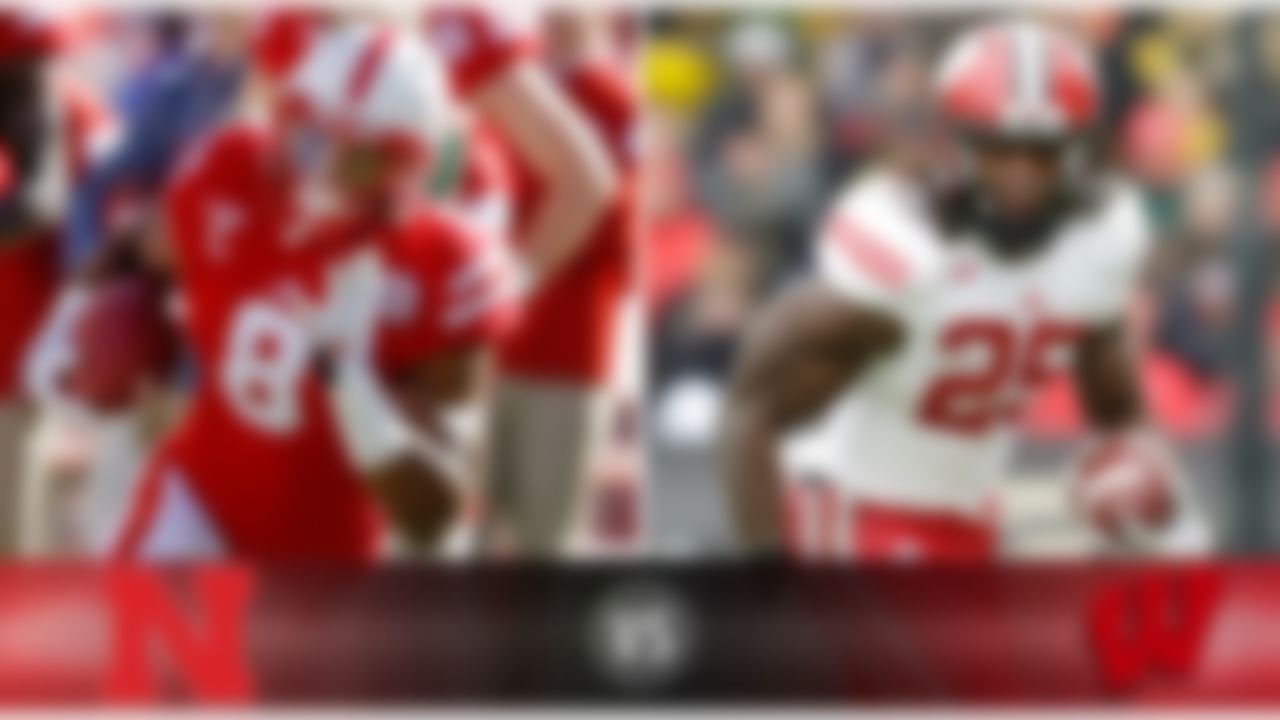 Details: Saturday, 3:30 p.m. ET, ABC
The skinny: Hopefully, this game will feature two of the best tailbacks in the nation in Nebraska's Ameer Abdullah (above) and Wisconsin's Melvin Gordon (above), the nation's leading rusher. We say "hopefully" because Abdullah suffered what was said to be a minor knee injury in the Huskers' most recent game; if he isn't 100 percent, the Huskers' offense is in trouble. Neither team wants to pass. Wisconsin's defense has been surprisingly stout. In its loss to Michigan State, Nebraska's run defense was spotty and that should worry Bo Pelini. Huskers sophomore DT Maliek Collins is a rising star.
Game picks:
Brandt: Wisconsin, 31-27
Brooks: Wisconsin, 27-25
Jeremiah: Wisconsin, 28-27
Fischer: Wisconsin, 28-27
Goodbread: Nebraska, 35-27
Huguenin: Wisconsin, 28-24