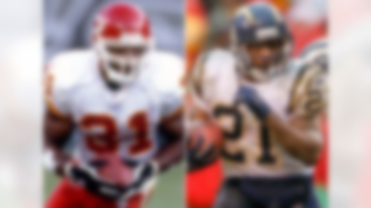 Only two players in NFL history have scored 50-plus touchdowns over a two-season span. Priest Holmes scored 51 TD from 2002-2003, and LaDainian Tomlinson scored 51 TD from 2005-2006.