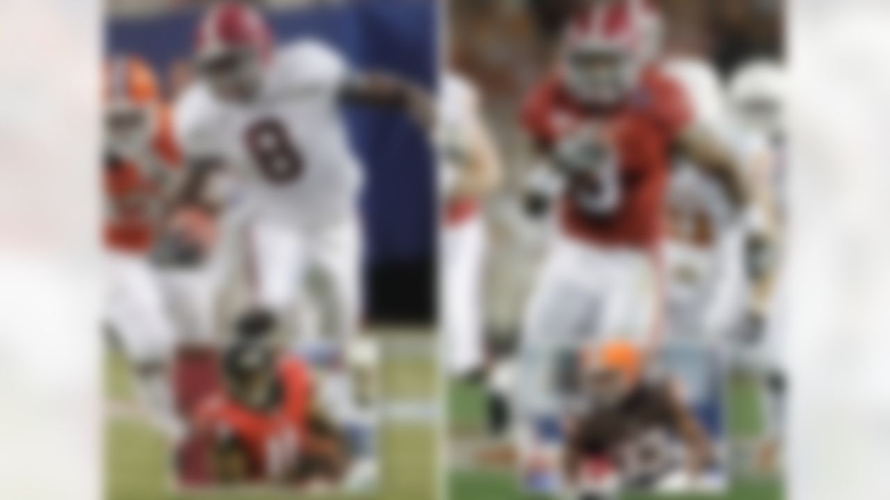 Big plays are made by big players. Julio Jones and Trent Richardson are the latest in a long line of talented ex-Crimson Tide players. Along with Mark Barron and Mark Ingram, Tide playmakers usually roll straight into the NFL.