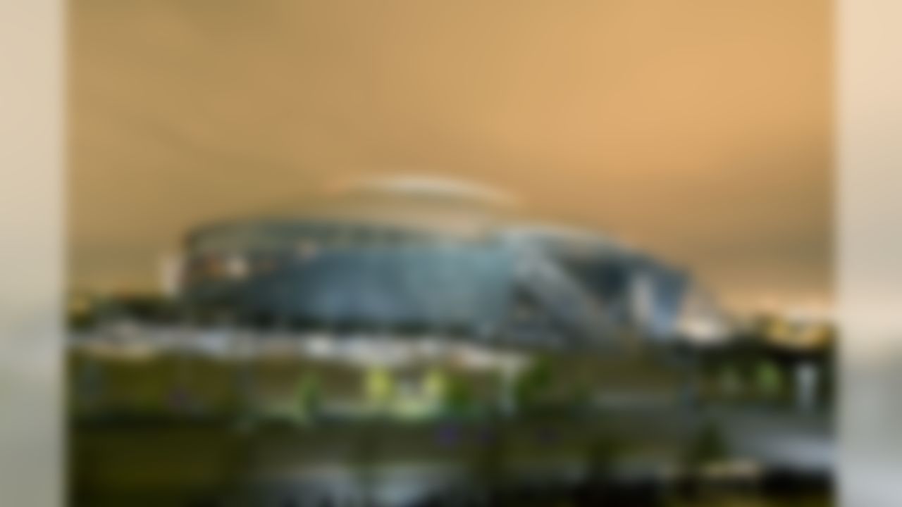 More than 2,400 participants pitched in to capture this nighttime image of Cowboys Stadium in Arlington, Texas, the largest domed stadium in the world.  (Credit: Rochester Institute of Technology Big Shot)