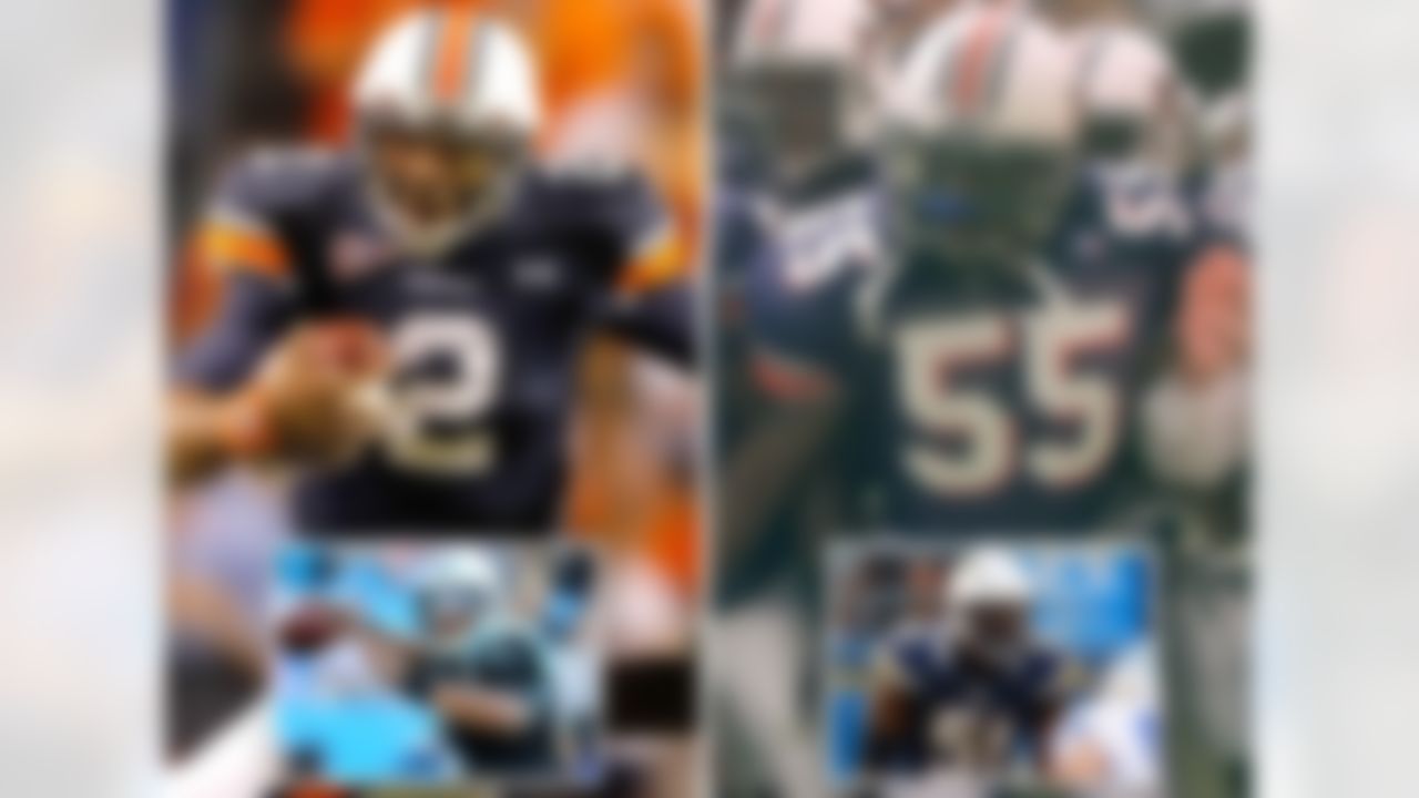 While Auburn is always the less-heralded school in its Iron Bowl rivalry, Cam Newton and Takeo Spikes are anything but anonymous in the NFL. Newton has dazzled in Carolina and Spikes has anchored NFL defenses since the 1990s.