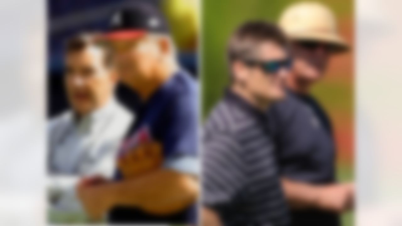 Braves general manger John Schuerholz and manager Bobby Cox share a relationship similar to Falcons general manager Thomas Dimitroff and coach Mike Smith.