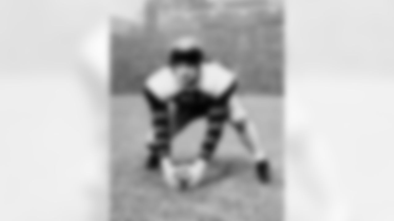 Chuck Bednarik, All-America center at the University of Pennsylvania, Oct. 27, 1946, has been named "Lineman of the Week," in the weekly poll conducted by the Associated Press. (Associated Press)