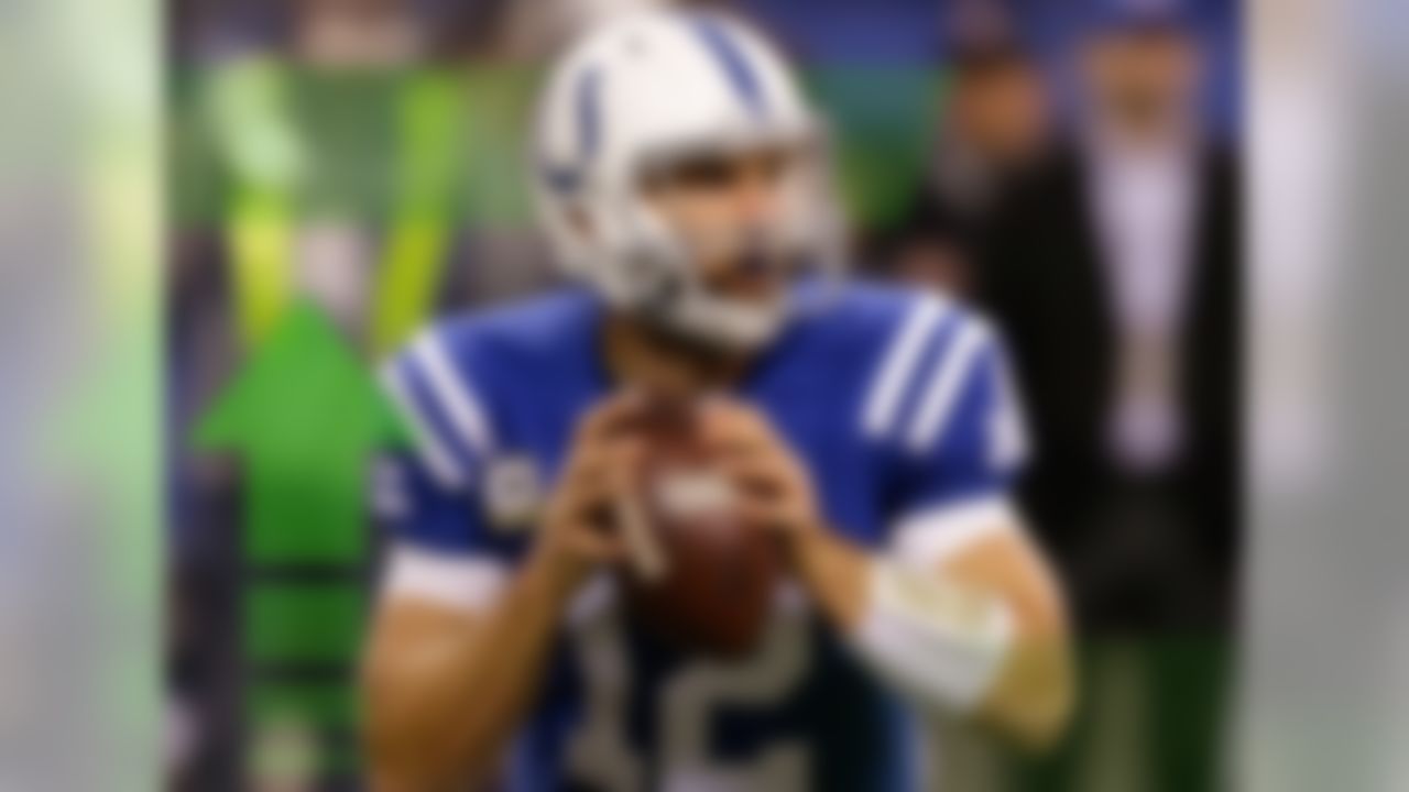 This man just got PAID. Despite a lost 2015 campaign--from both a fantasy and real-life perspective--Luck is now the highest paid player in the NFL. The $140-million, six-year deal reveals just how much the Colts believe in Luck's ability to play at an elite level for the long haul. According to his Round 7 ADP on NFL.com, he may end up as one of the best value plays at quarterback in fantasy football drafts this season.