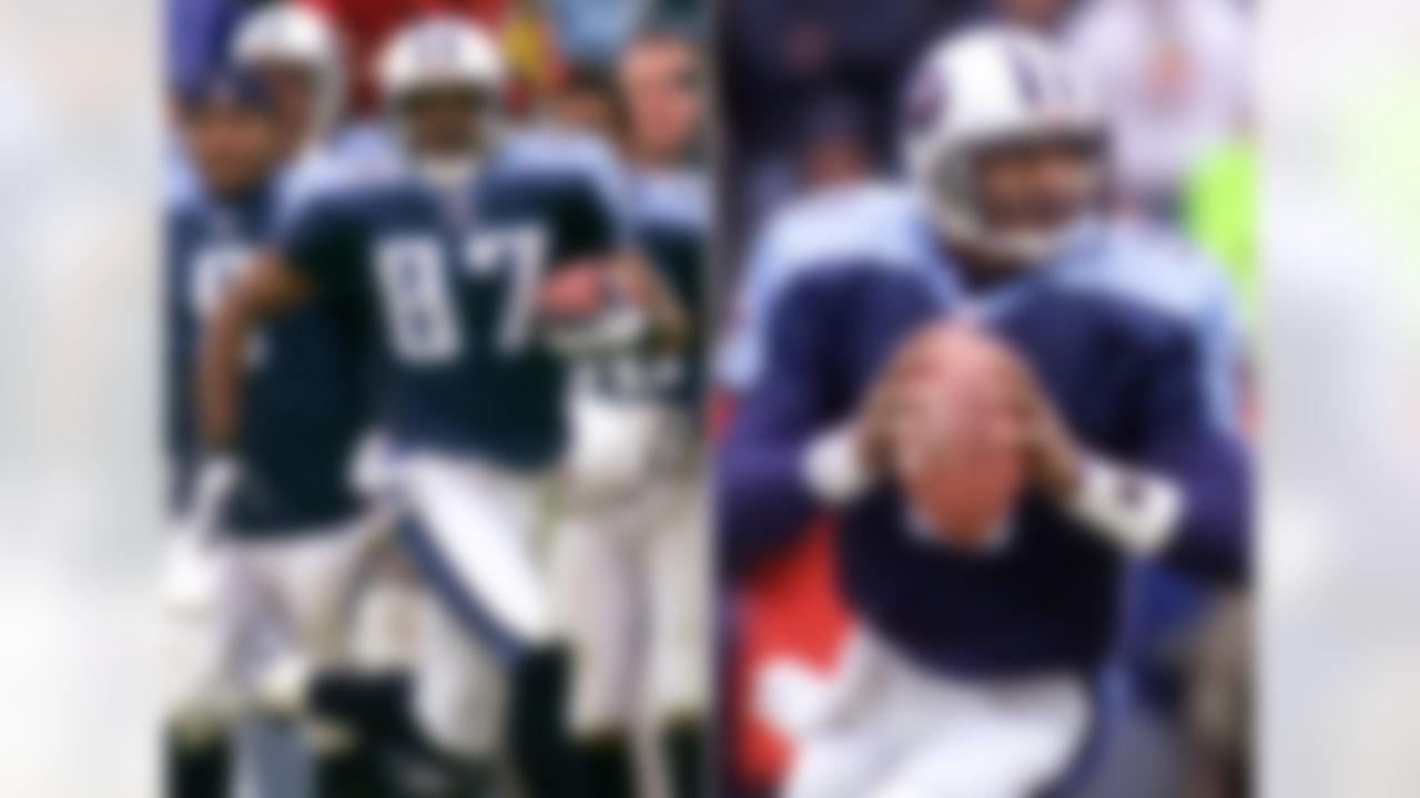 The Music City Miracle is the legendary play in which tight end Frank Wycheck lateraled the ball to wide receiver Kevin Dyson on a kick return, who took it to the house for a game-winning score. The real miracle of January 8, 2000 isn't the play itself but that the Titans won the game after such an atrocious offensive performance. The Titans put up a measly 55 yards passing in the 1999 wild card win, the fewest in postseason franchise history. For Titans QB Steve McNair, who posted a 43.1 passer rating in that game, it was the worst performance of his playoff career.