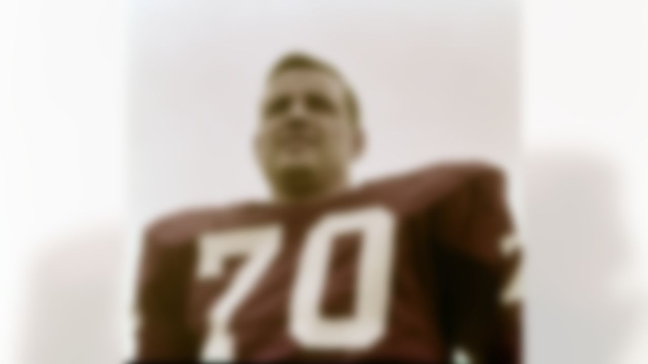 Washington Redskins Hall of Fame linebacker Sam Huff in 1966. (National Football League)