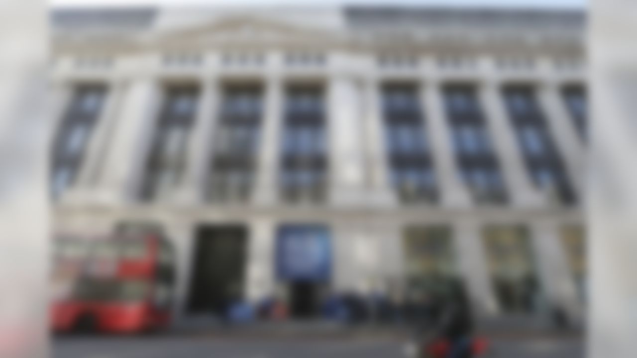 General view of the venue during an NFL Fan Rally at the NFL House in Victoria House, in London, Saturday Oct. 22, 2016. Los Angeles Rams are due to play the New York Giants at Twickenham Stadium in London on Sunday in a regular season NFL game.