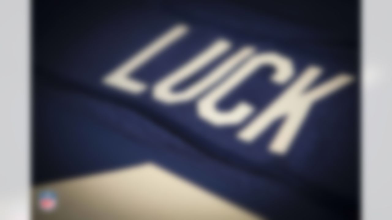 NIKE creates Andrew Luck's custom jersey.