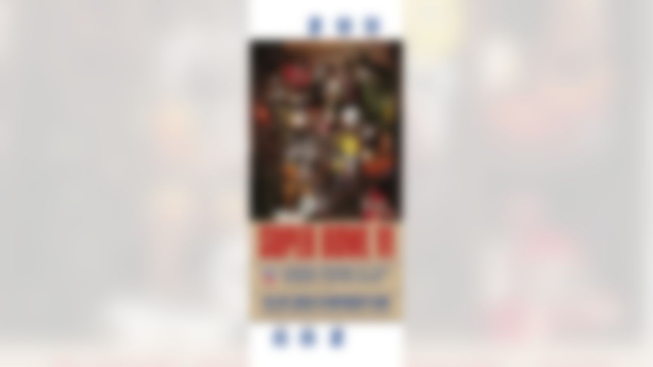 Super Bowl VI ticket of Dallas Cowboys vs. Miami Dolphins in New Orleans, La. on Jan. 16, 1972. (National Football League)