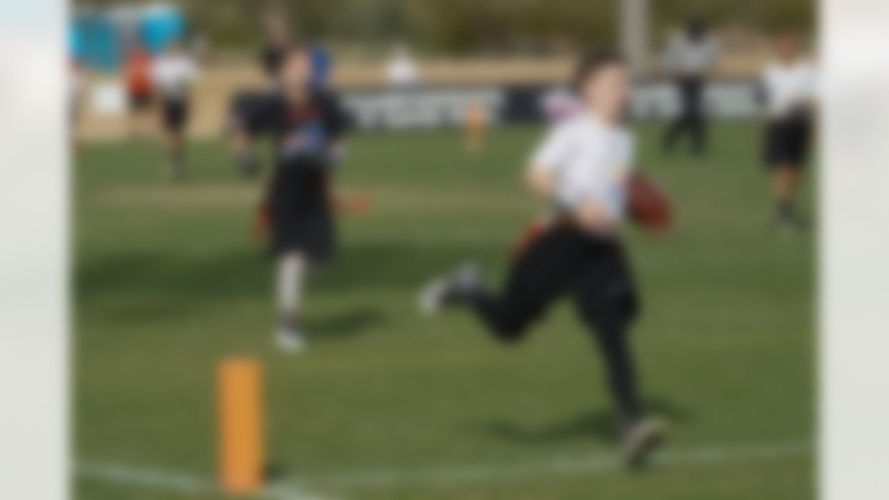 Participants play in the NFL FLAG Championships powered by USA Football on Monday, Jan. 26, 2015 in the Phoenix, AZ. (Gene Lower/Special to NFL.com)