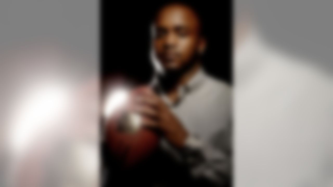 Donte Whitner poses for a portrait on the NFL Network set in Culver City, California on June 26, 2009. (Photo by Ben Liebenberg/NFL.com)