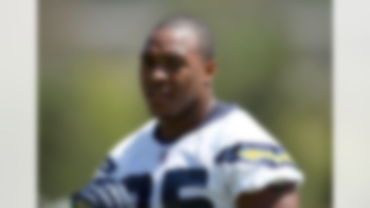 SAN DIEGO - MAY 03: Rookie fullback Mike Tolbert #35 of the San Diego Chargers looks on during the Chargers Mini-Camp on May 3, 2008 at the Chargers Practice Facility in San Diego, California. (Photo by Donald Miralle/Getty Images)