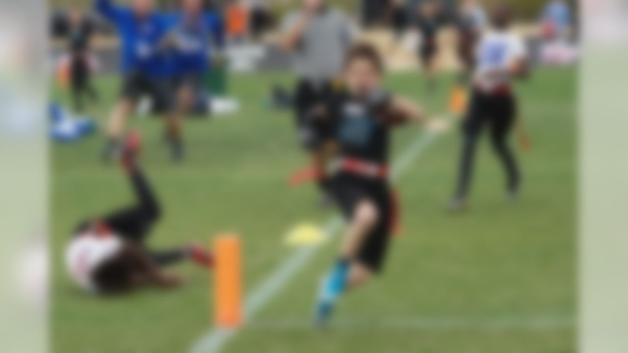 Participants play in the NFL FLAG Championships powered by USA Football on Monday, Jan. 26, 2015 in the Phoenix, AZ. (Gene Lower/Special to NFL.com)