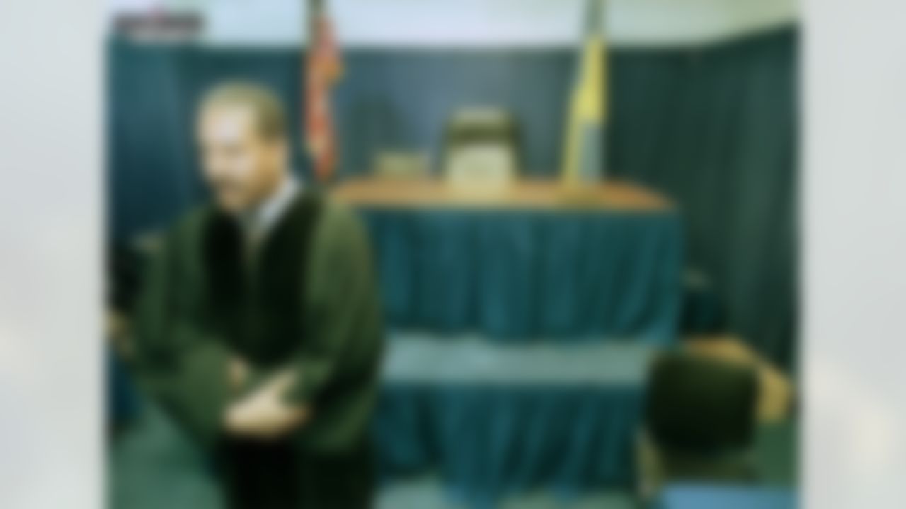 On a Monday night where over 60 fist-fights broke out and a flare gun was fired in Veterans Stadium, owner Jeffrey Lurie called on Justice Seamus McCaffrey to put an end to the outrageous behavior in the crowd. This 1997 game versus the 49ers spurred the beginning of Eagles Court, an in-stadium courthouse used to sentence unruly fans. Two weeks later, the court was in session as the Eagles defeated the Steelers, and 20 fans were arrested and charged with crimes like disorderly conduct. McCaffrey became so popular as the Eagles Court judge that Time Warner flew him out to Hollywood and offered him $1.5 million to do a television show.