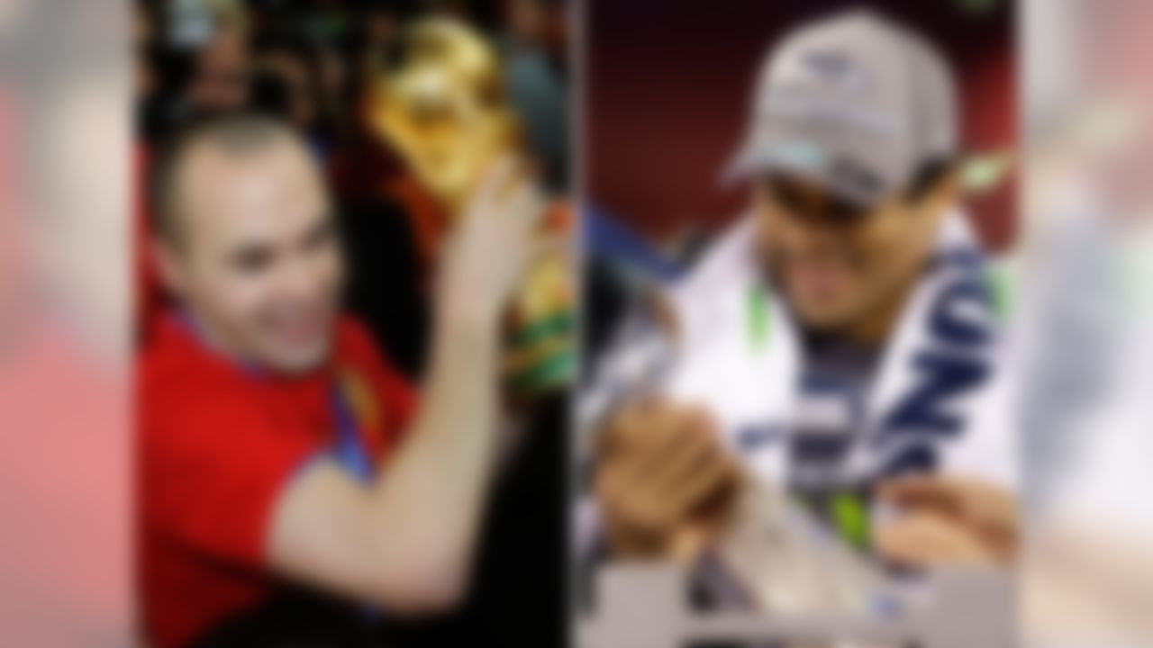 It only makes sense to pair the reigning World Cup champions with the most recent Super Bowl winners. Russell Wilson dazzles at distribution almost as well as Spain's brilliant midfielders, and Sergio Ramos, Gerard Pique and Iker Casillas operate as a competent stand-in for soccer's Legion of Boom. Spain's World Cup run has come to an end, but the Seahawks are built for long-term success with a talent-rich roster full of young players with cap-friendly deals.