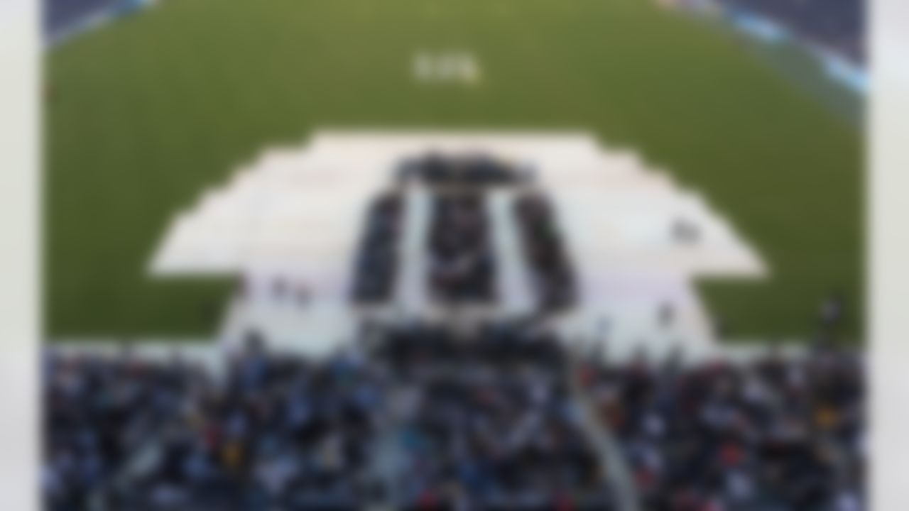May 11, 2012; San Diego, CA, USA; General view of the Celebration of Life for Junior Seau at Qualcomm Stadium. Mandatory Credit: Kirby Lee/Image of Sport-US PRESSWIRE