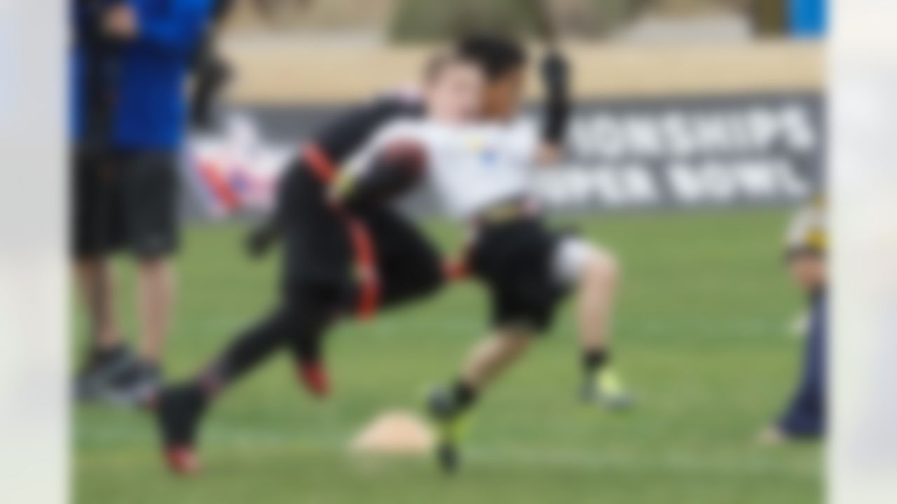 Participants play in the NFL FLAG Championships powered by USA Football on Monday, Jan. 26, 2015 in the Phoenix, AZ. (Gene Lower/Special to NFL.com)
