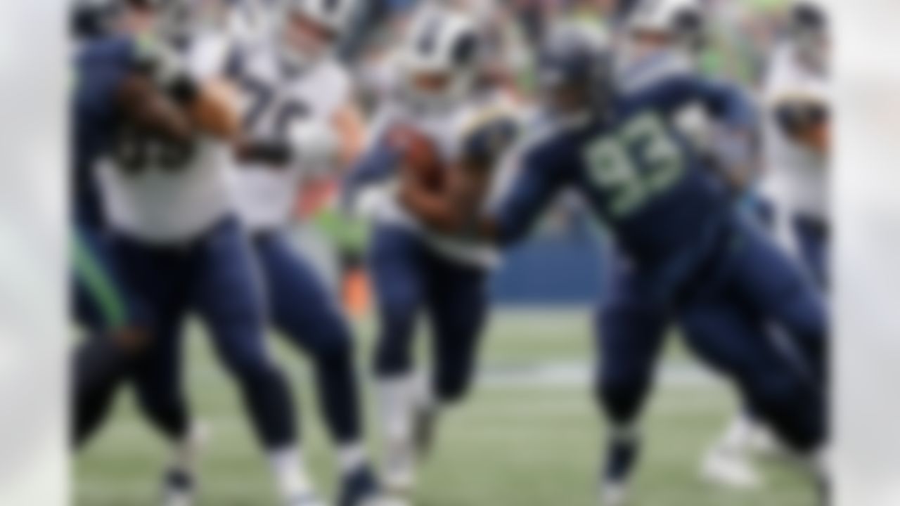The Rams had won five consecutive road games for the sixth time in franchise history. The last time the Rams won 5+ consecutive road games was 2000-01, when they won nine straight on the road. Los Angeles became the fifth team to score at least 30 points in each of its first five games to start a season in NFL history. Three of the previous four teams to accomplish this feat advanced to the Super Bowl. Jared Goff had his fourth-straight game with 300+ pass yards. He did not have more than two consecutive 300+ yard games before this season. Goff leads the NFL in pass YPG this season (345.4). Todd Gurley, who did not miss an offensive play (63 snaps), finished with 22 rush attempts, 77 rush yards and three rushing TDs along with four catches for 36 yards.To round out the scoring, Cooper Kupp had one touchdown to go with his six catches and 90 yards receiving.