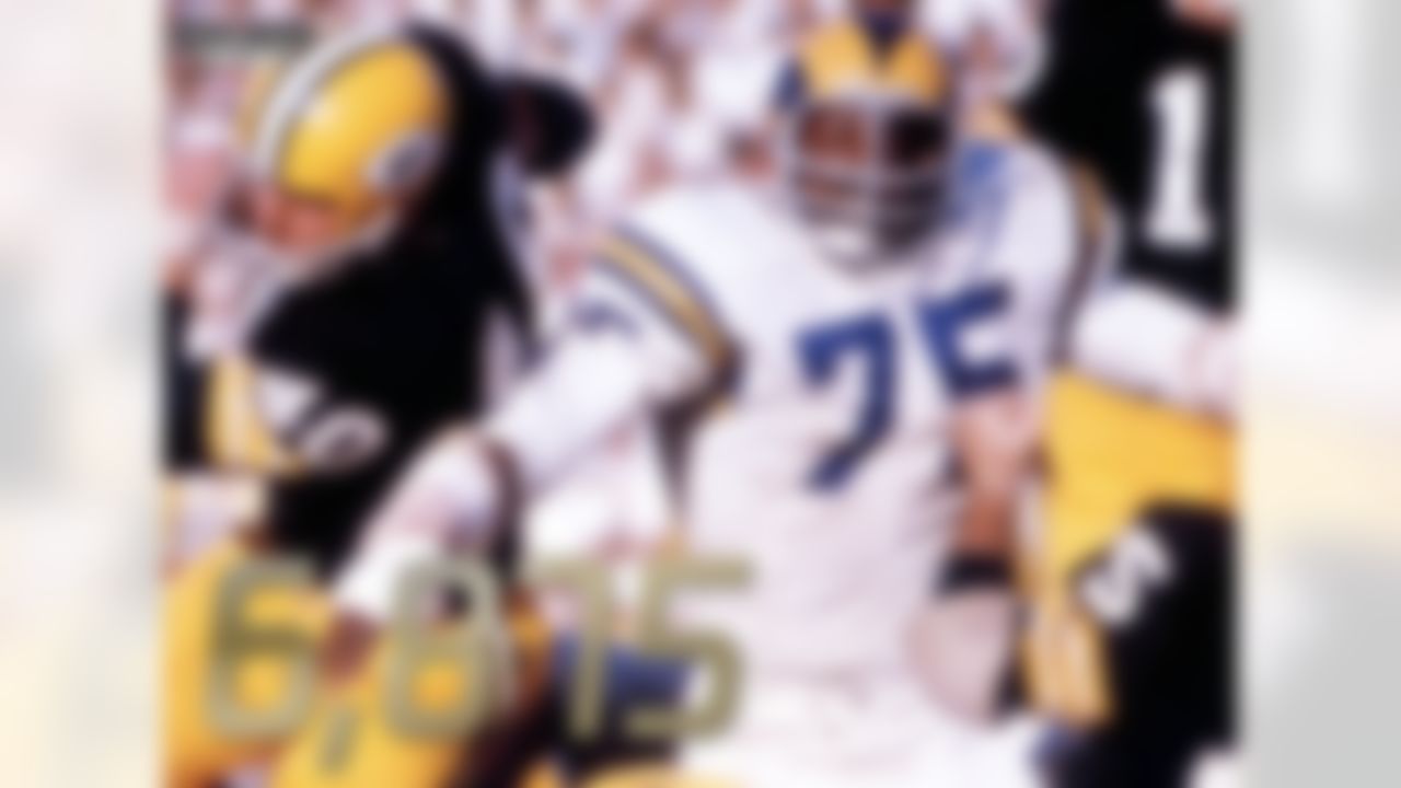 Recently-deceased Hall of Famer Deacon Jones had three seasons with at least 20 sacks before the stat became official, according to the Rams media guide. Since sacks became an official stat in 1982, there have only been a total of eleven 20+ sack seasons and only J.J. Watt (2012 and 2014) has multiple 20-sack seasons.