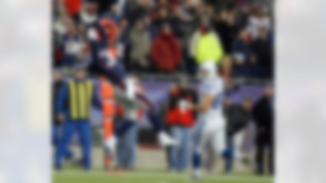 In what might go down as the final Patriots-Colts game featuring Brady vs. Manning, Manning simply made too many mistakes. He threw three interceptions, and his final one was the most costly of the bunch.
The Colts trailed 31-14 with under 10 minutes remaining in the fourth quarter, but Manning led them back to within three with a pair of touchdown passes to Blair White.
Indianapolis' defense held Brady and Co. to give Manning one final chance, but Manning was picked off by Patriots defensive back James Sanders. The worst part about it? The Colts were already in field goal range to tie the game.