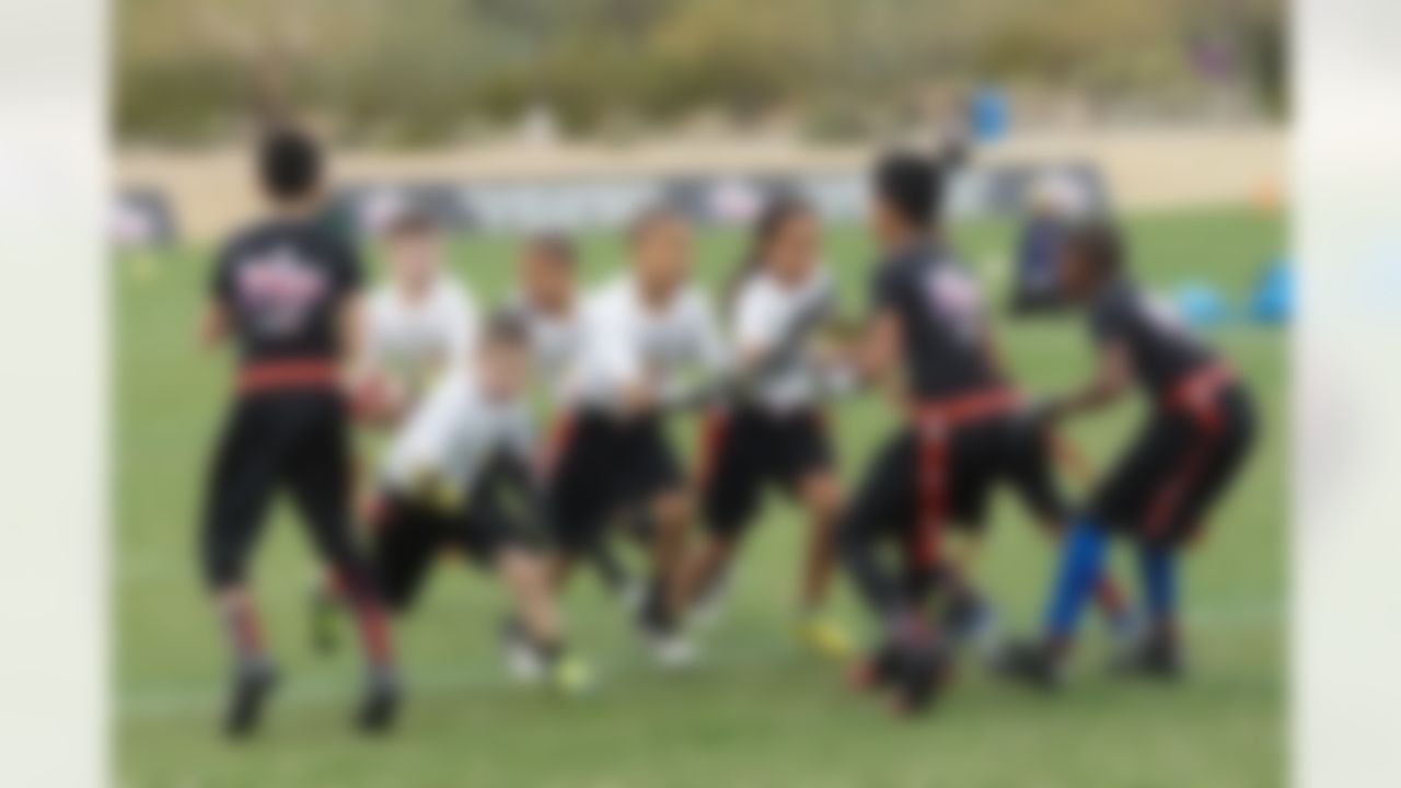 Participants play in the NFL FLAG Championships powered by USA Football on Monday, Jan. 26, 2015 in the Phoenix, AZ. (Gene Lower/Special to NFL.com)