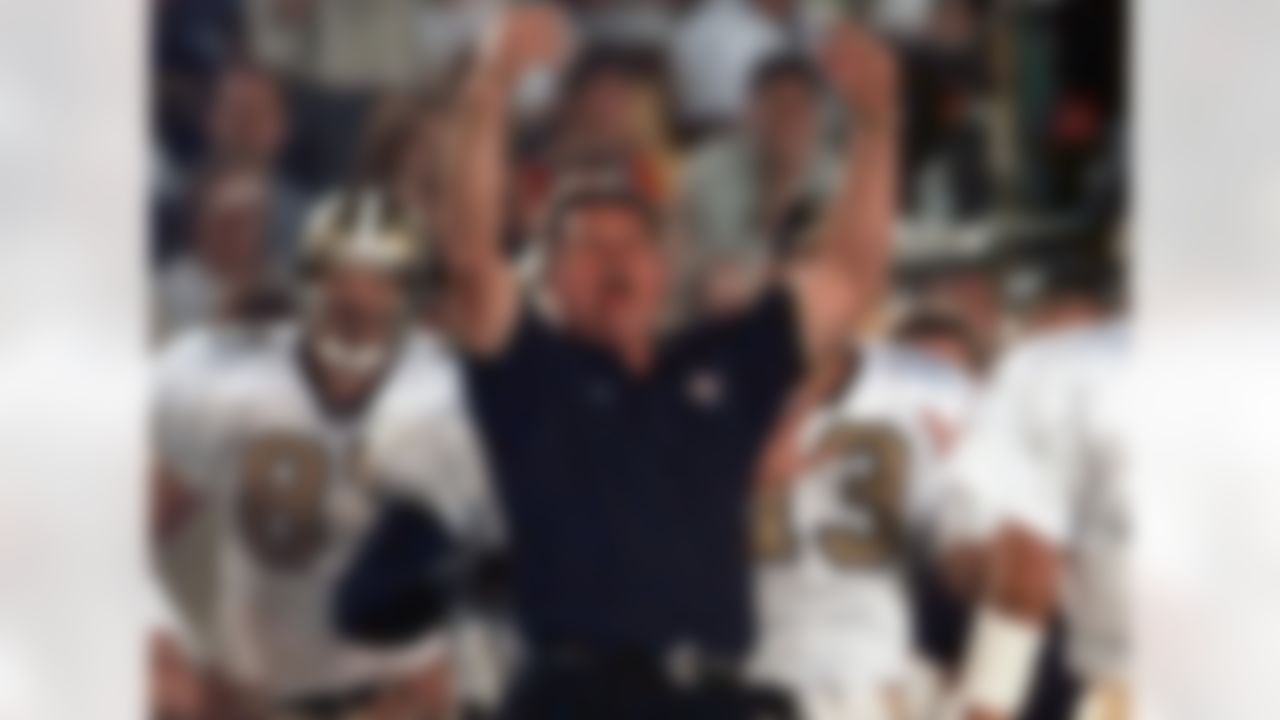 Mike Ditka compiled a 112-68 record in 11 years as head coach of the the Chicago Bears, leading the team to a dominating victory in Super Bowl XX over the New England Patriots.  When he returned to Chicago as head coach of the New Orleans Saints on October 5, 1997, Ditka was cheered before, during and after the game.  And he brought his bravado with him.  "I believe we have more talent [than his Chicago teams]," he said. "We don't have a Walter Payton, but we have more talent, especially on the defensive side."  For one Sunday night, Ditka may have been right about his Saints.  Behind QB Heath Shuler, the Saints edged the Bears at Soldier Field, 20-17, moving to 2-4 in a season they would eventually finish 6-10. Ditka would not replicate his Chicago success in New Orleans.