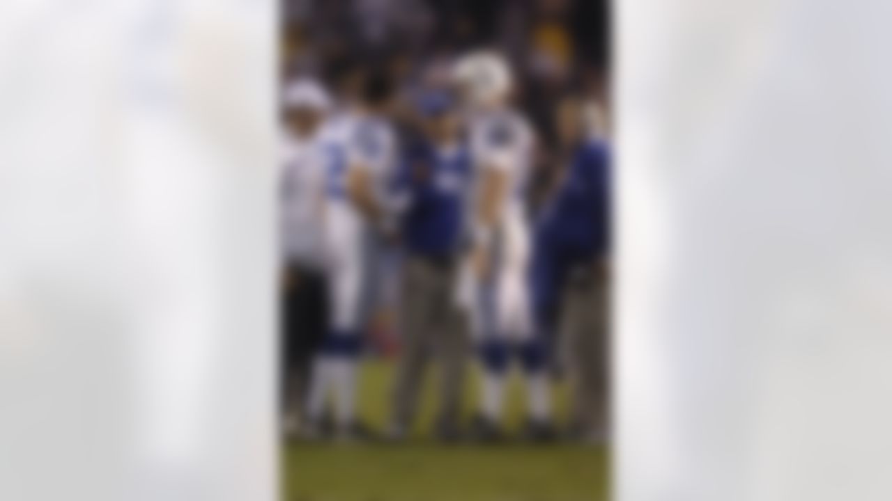 Indianapolis Colts head coach Tony Dungy during a game against San Diego Chargers in San Diego, CA. (Associated Press)