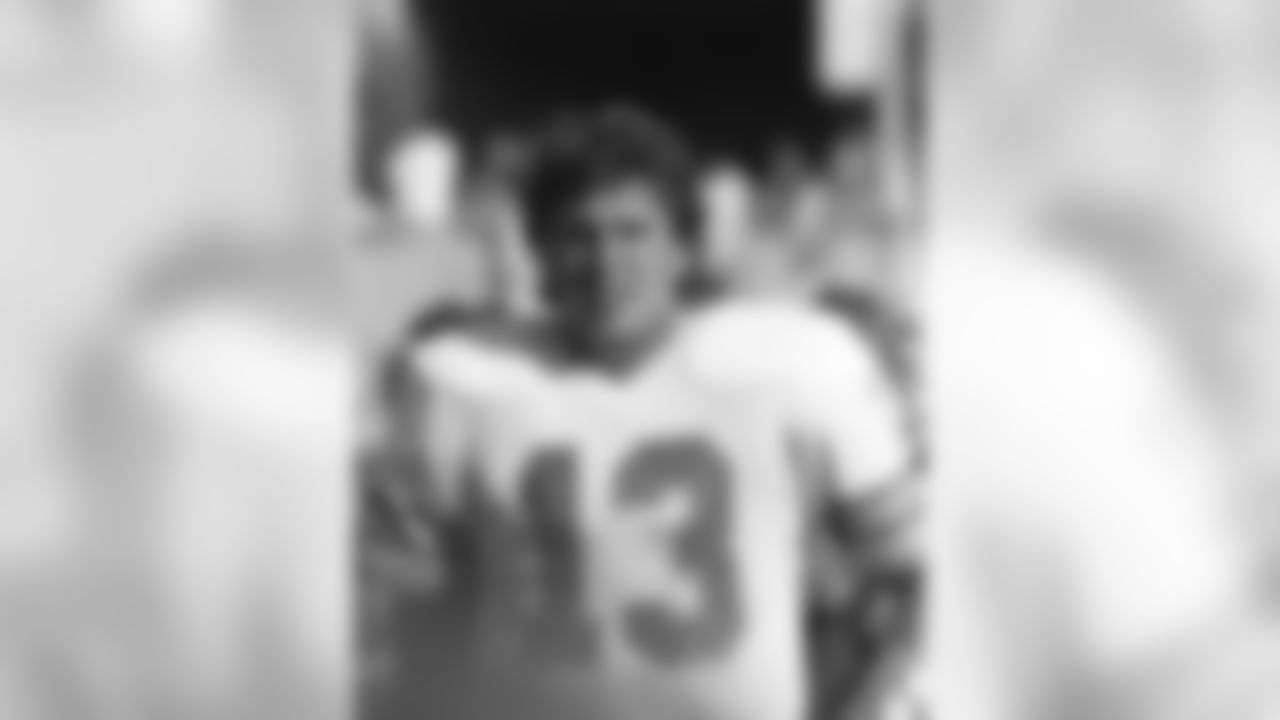A 1985 photo of Dan Marino, Miami Dolphins quarterback (AP Photo)