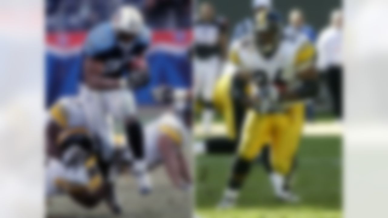 Eddie George rushed for over 10,000 yards with the Titans, a franchise record. His 10,441 rushing yards are good for 24th all time. Of the 17 Hall of Fame eligible players with more career rushing yards than George, 13 have been enshrined in Canton. However, working against the Titans workhorse is the fact that he only averaged 3.6 yards per carry over his career. Not only is this figure much lower than any other 10,000-yard rusher, including Jerome Bettis (3.9 yards per carry), but it also is the lowest among the top 85 all-time leading rushers. George finished three different seasons as a Top 5 rusher, amassing at least 315 rushes in each of his eight seasons with the franchise.