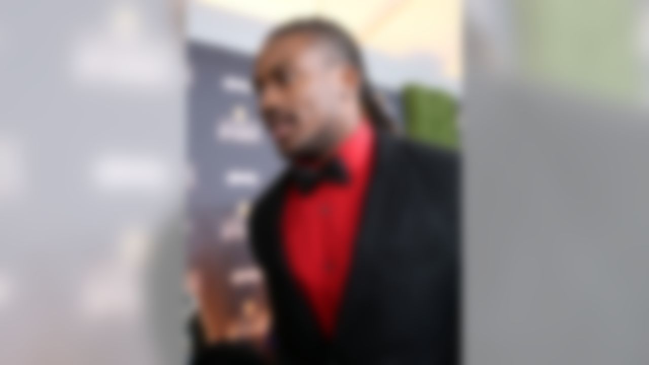 Minnesota Vikings wide receiver Cordarrelle Patterson (84) arrives at the 3rd Annual NFL Honors awards show at Radio City Music Hall on Saturday, February 1, 2014 in New York, NY. (Ben Liebenberg/NFL)