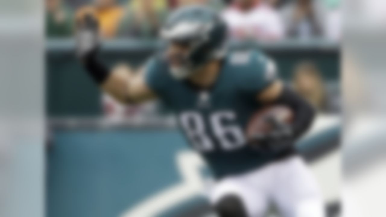 1. Zach Ertz, TE, Philadelphia Eagles