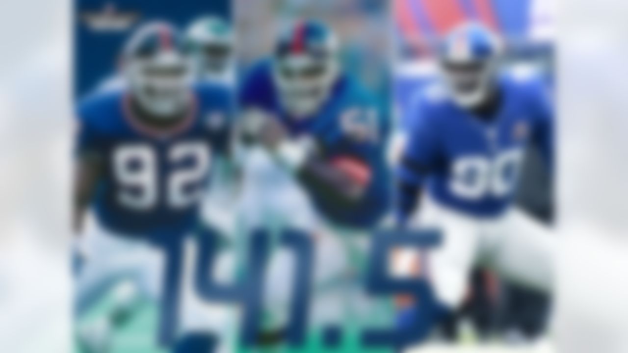 Only three players who rank among the top 15 in sacks all-time played their entire career for the same team. Two of the three played their entire career for the New York Giants. Hall of Famer Michael Strahan is 5th on the all-time sack list with 141.5 sacks, playing with the Giants from 1993-2007. Fellow Hall of Famer Lawrence Taylor is tied for 11th on the all-time list with 132.5 sacks while playing with the Giants from 1981-1993. Taylor's sack total would be higher but sacks were not an official stat until his second season in the league. For Giants fans hoping a current player makes this list, Jason Pierre-Paul has 42.0 sacks in his first 5 NFL seasons.