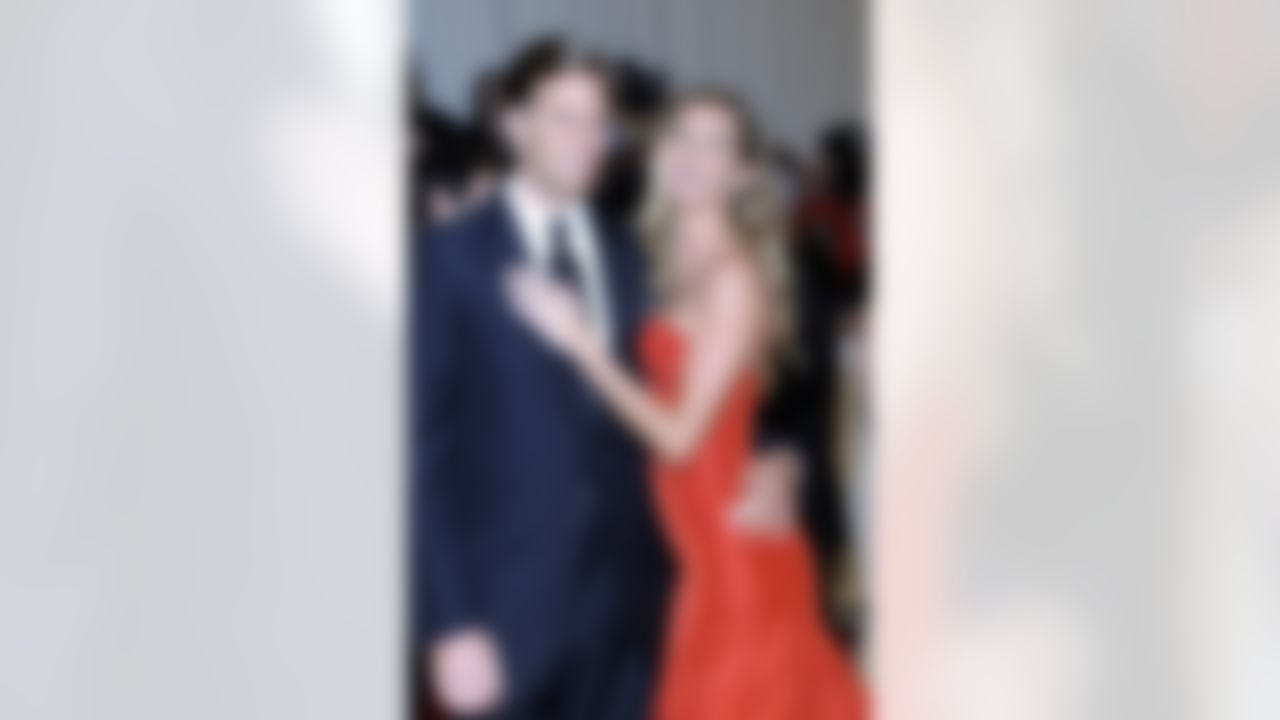 Model Gisele Bundchen and husband Tom Brady arrive at the Metropolitan Museum of Art Costume Institute gala benefit, celebrating the 'Alexander McQueen: Savage Beauty' exhibition, Monday, May 2, 2011 in New York. (AP Photo/Evan Agostini)