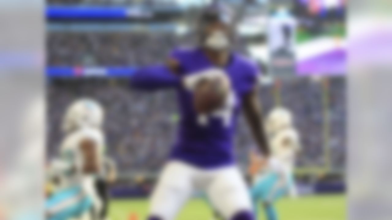 10. (tie) Stefon Diggs, WR, Minnesota Vikings – 9 receiving TDs