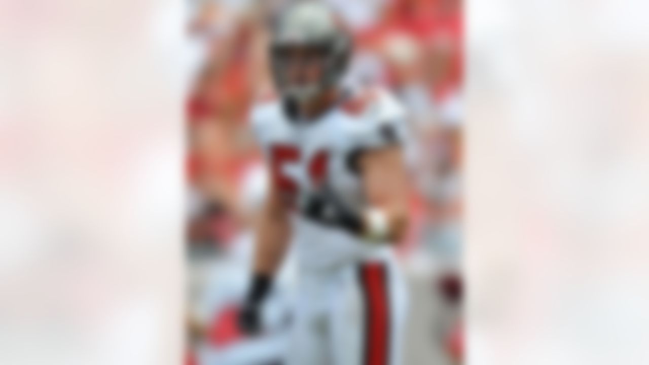 Ruud is purely a 4-3 middle linebacker who can make all the adjustments and quarterback a defense. He gets criticized by Buccaneers fans who perceive him as soft and making too many tackles downfield. If he leaves Tampa Bay, it might regret the loss. In his last four years, Ruud averaged over 100 tackles a season and has six interceptions, six forced fumbles and 20 passes defended during that span.