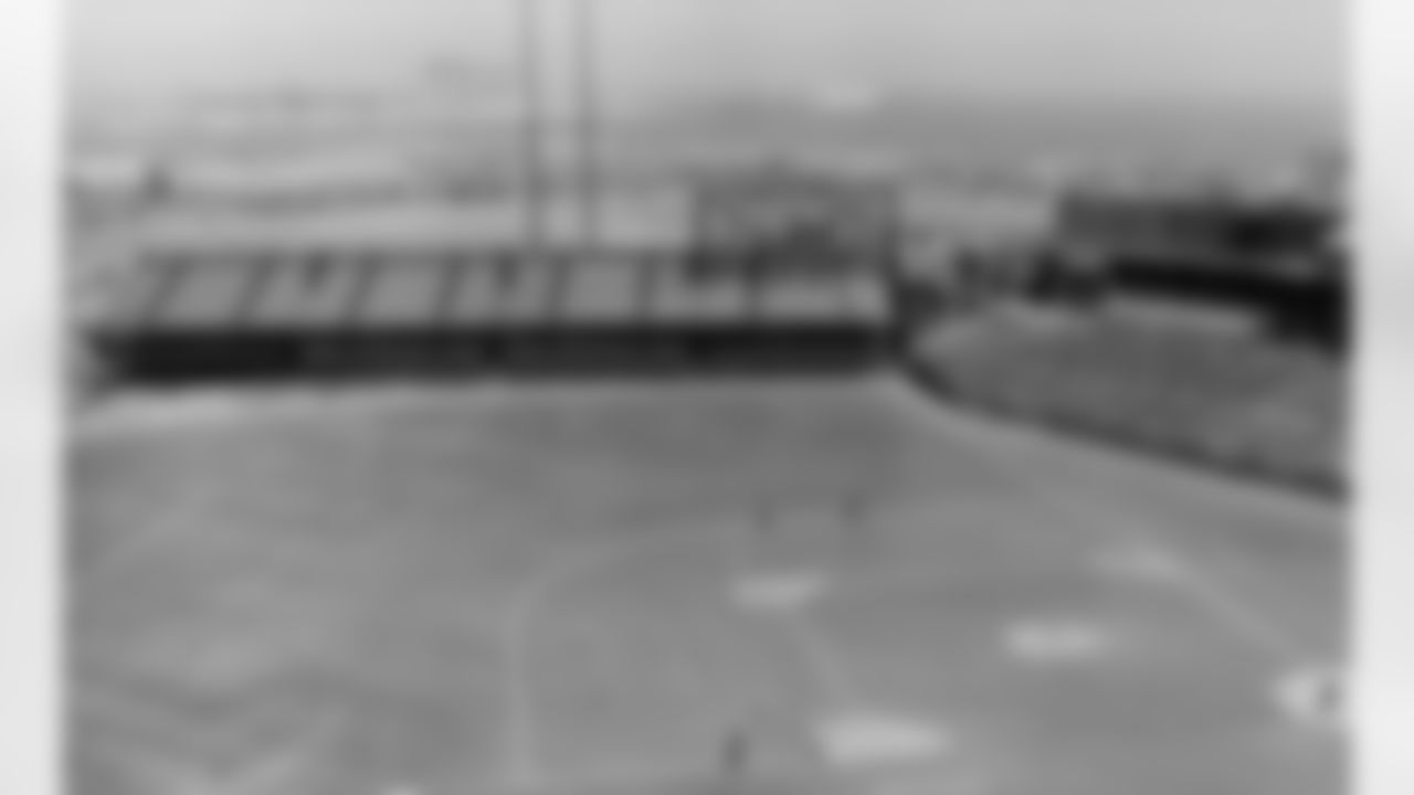 Candlestick Park, home of the San Francisco Giants and future home of the San Francisco 49ers, is taking on a new look as shown May 12, 1971. Part of the new construction and expansion can be seen with new roll-out seats almost complete in the right field, and steel work for upper deck has begun. Football field will be parallel to baseball third base line. In the background is Hunter's Point Naval Shipyard. (AP Photo/Robert H. Houston)