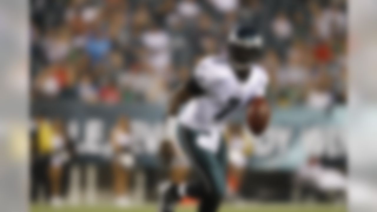 Philadelphia Eagles quarterback Michael Vick in the first half of an NFL preseason football game against the New York Jets, Thursday, Sept. 2, 2010, in Philadelphia. (AP Photo/Matt Slocum)