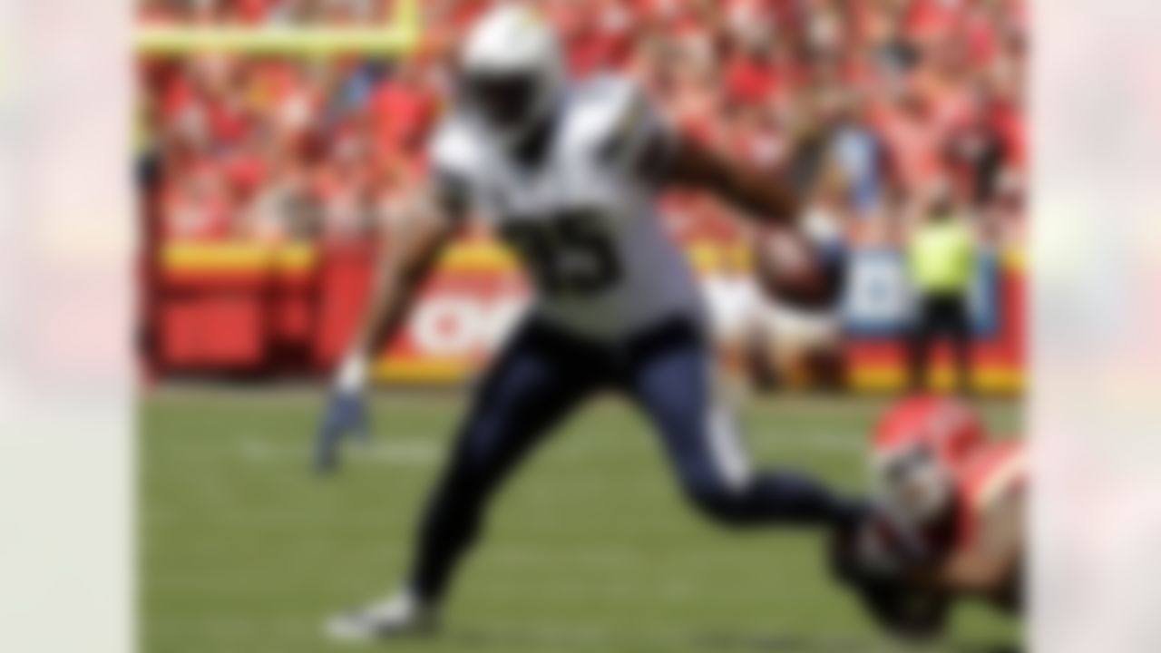 23) Antonio Gates, TE, San Diego Chargers