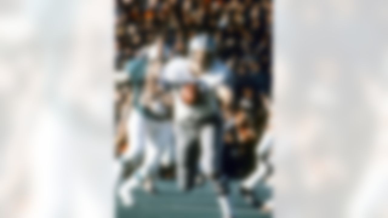 Dallas Cowboys quarterback Roger Staubach earned MVP honors in Super Bowl VI after throwing for two touchdowns in a 24-3 win over the Miami Dolphins at Tulane Stadium in New Orleans, Louisianna on January 16, 1972. (National Football League)