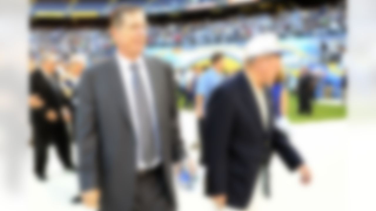 May 11, 2012; San Diego, CA, USA; San Diego Chargers head coach Norv Turner prior to a celebration of life service to remember Junior Seau at Qualcomm Stadium. Mandatory Credit: Christopher Hanewinckel-US PRESSWIRE