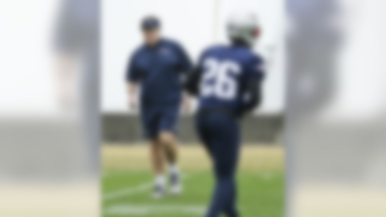 New England Patriots head coach Bill Belichick walks across the field during practice Friday, Jan. 30, 2015, in Tempe, Ariz. The Patriots play the Seattle Seahawks in NFL football Super Bowl XLIX Sunday, Feb. 1. (AP Photo/Mark Humphrey)