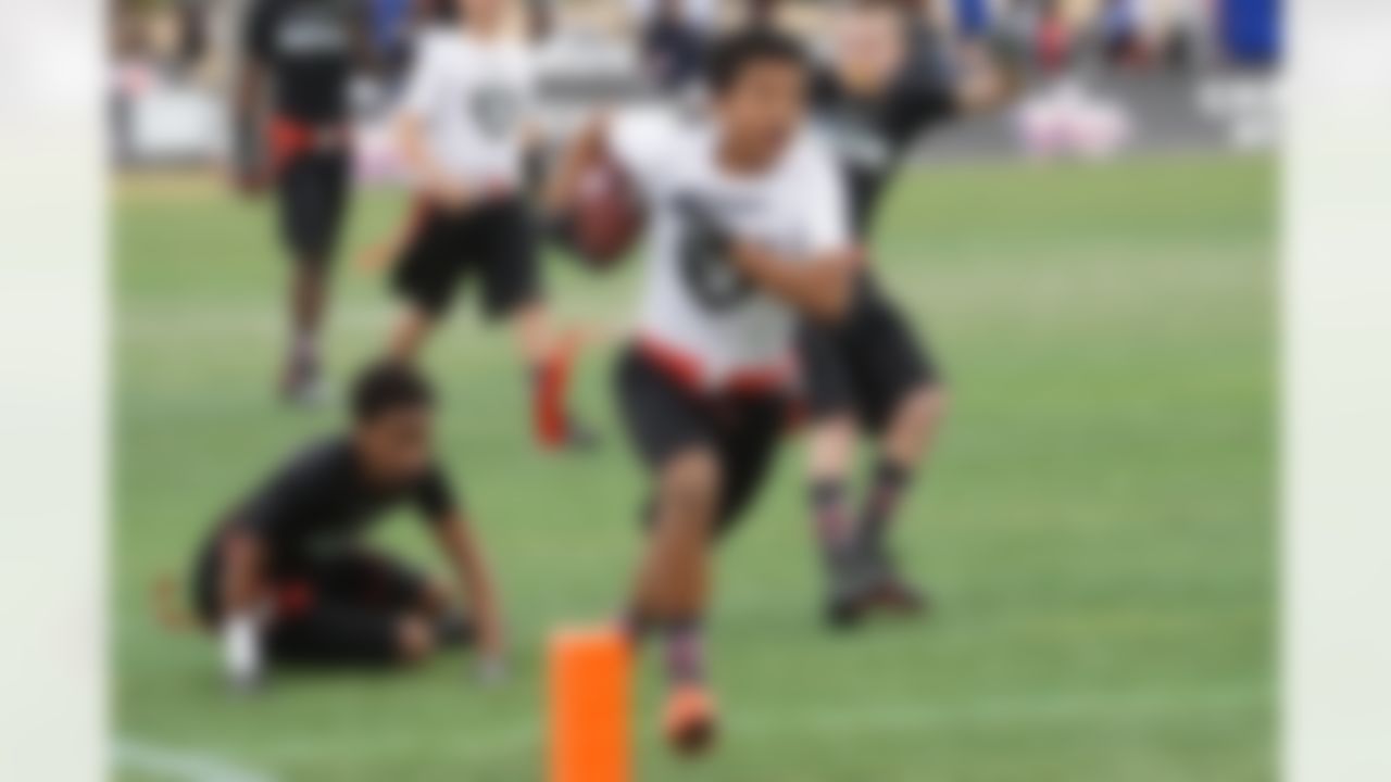 Participants play in the NFL FLAG Championships powered by USA Football on Monday, Jan. 26, 2015 in the Phoenix, AZ. (Gene Lower/Special to NFL.com)