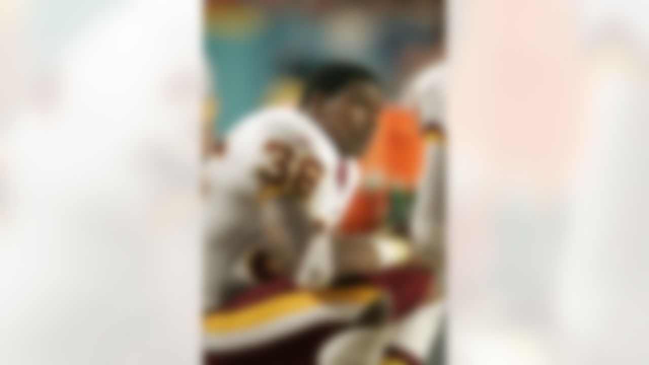 Washington Redskins Sean Taylor plays in a game against the Miami Dolphins at Dolphin Stadium.
(AP Photo/Tom DiPace)