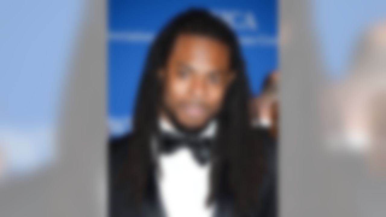 NFL football player Richard Sherman attends the White House Correspondents' Association Dinner at the Washington Hilton Hotel, Saturday, May 3, 2014, in Washington. (Photo by Evan Agostini/Invision/AP)