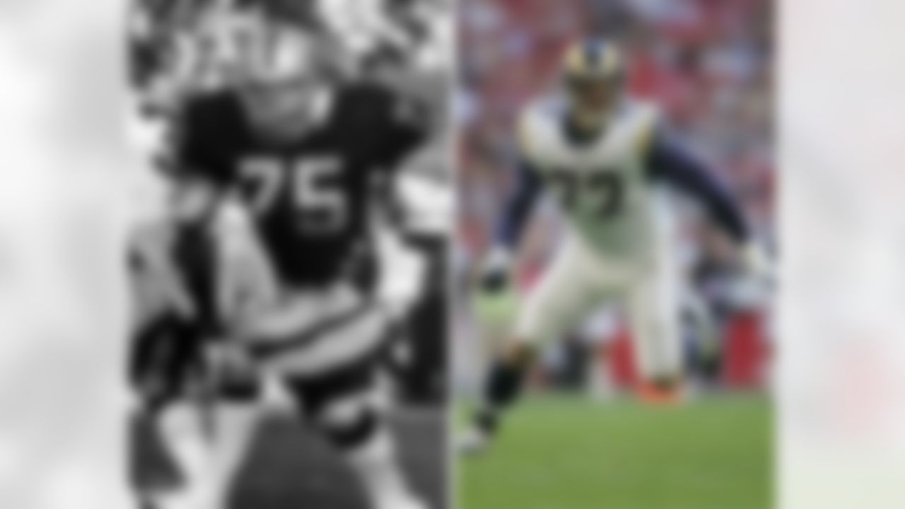 Hall of Famer Howie Long spent 13 seasons as a tenacious defensive end for the Raiders. His son, Chris -- also a defensive end -- was drafted second overall by the St. Louis Rams in 2008.