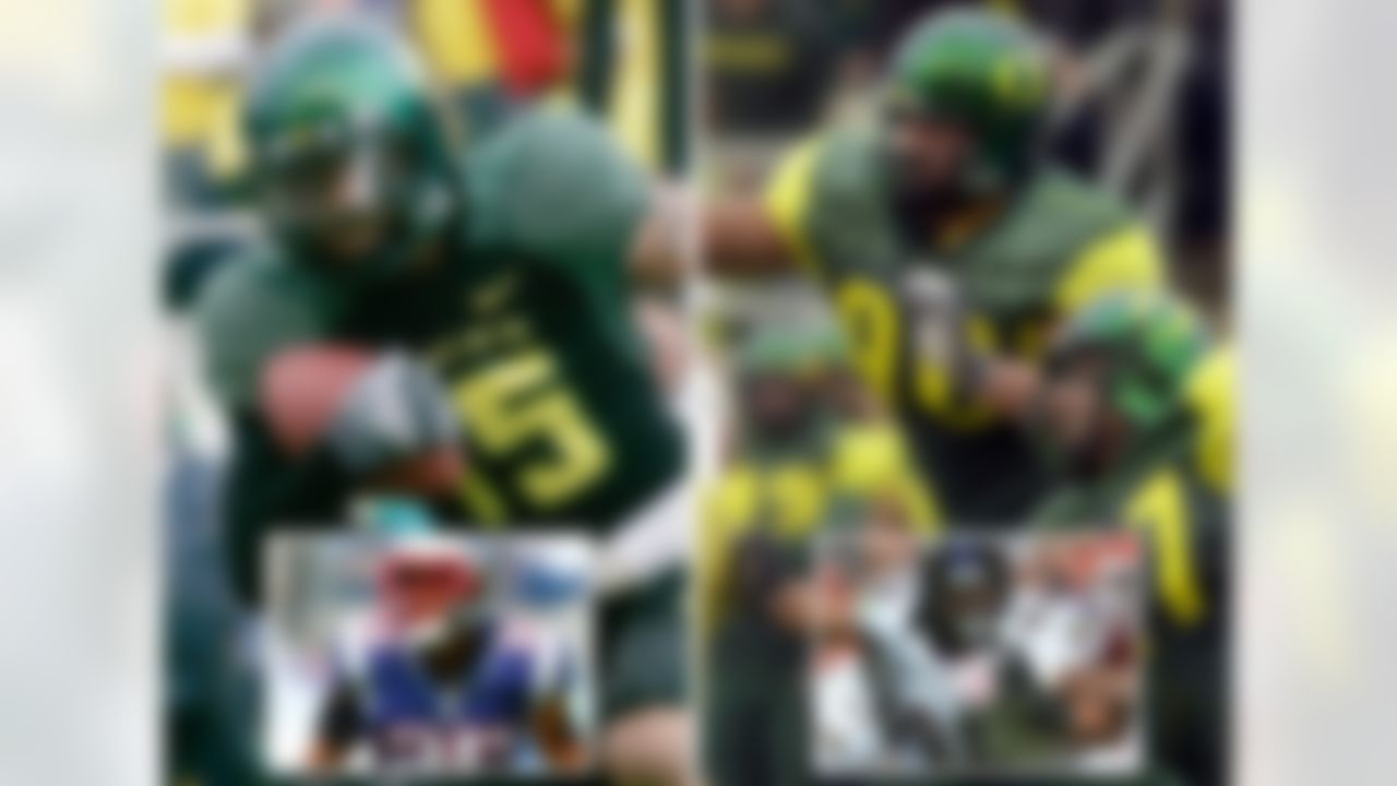 Football fans know all about the Oregon Ducks' high-powered offense, which averages 51 points per game this season. But, New England Patriots safety Patrick Chung and Baltimore Ravens defensive end Haloti Ngata excel at slowing offenses down, proving that the "Quack Attack" isn't one-dimensional.